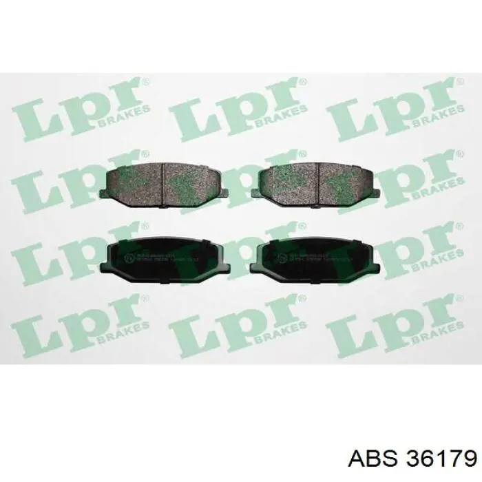 Купити 36179 ABS Колодки гальмівні передні, дискові