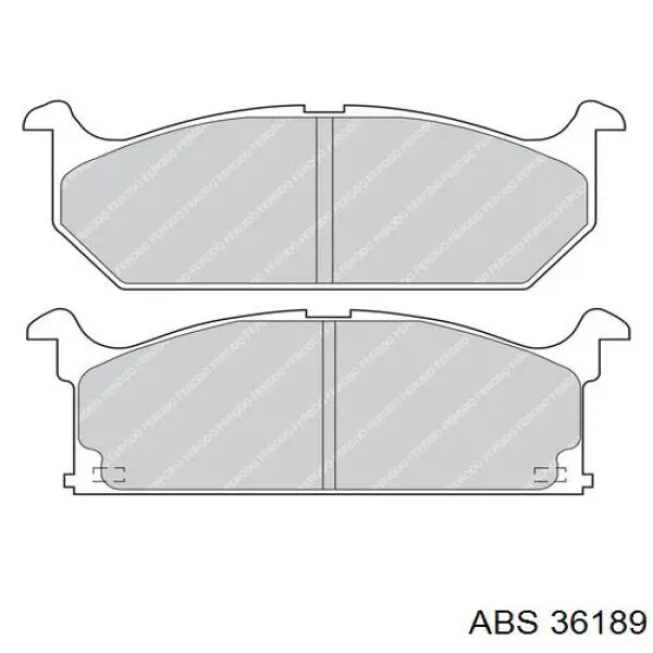 Гальмівні колодки ATE 13046059612 ціна, від 11.50 USD
