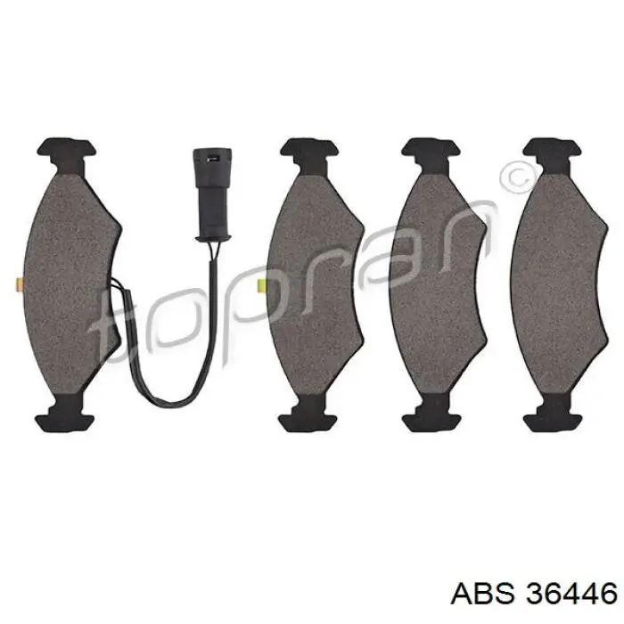 Гальмівні колодки ABS 36446 ціна, від 14.34 USD