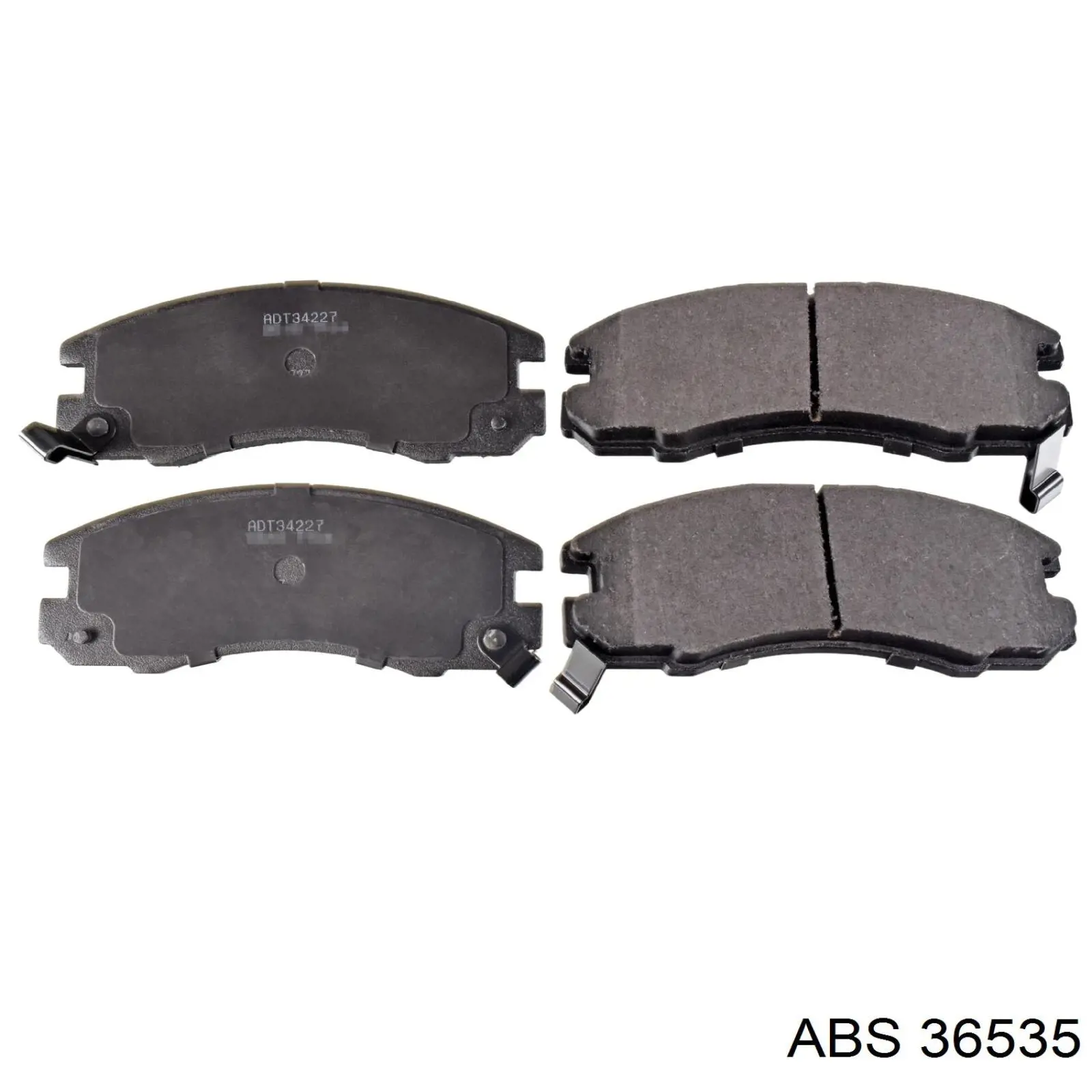 Гальмівні колодки ABS 36535 ціна, від 12.72 USD