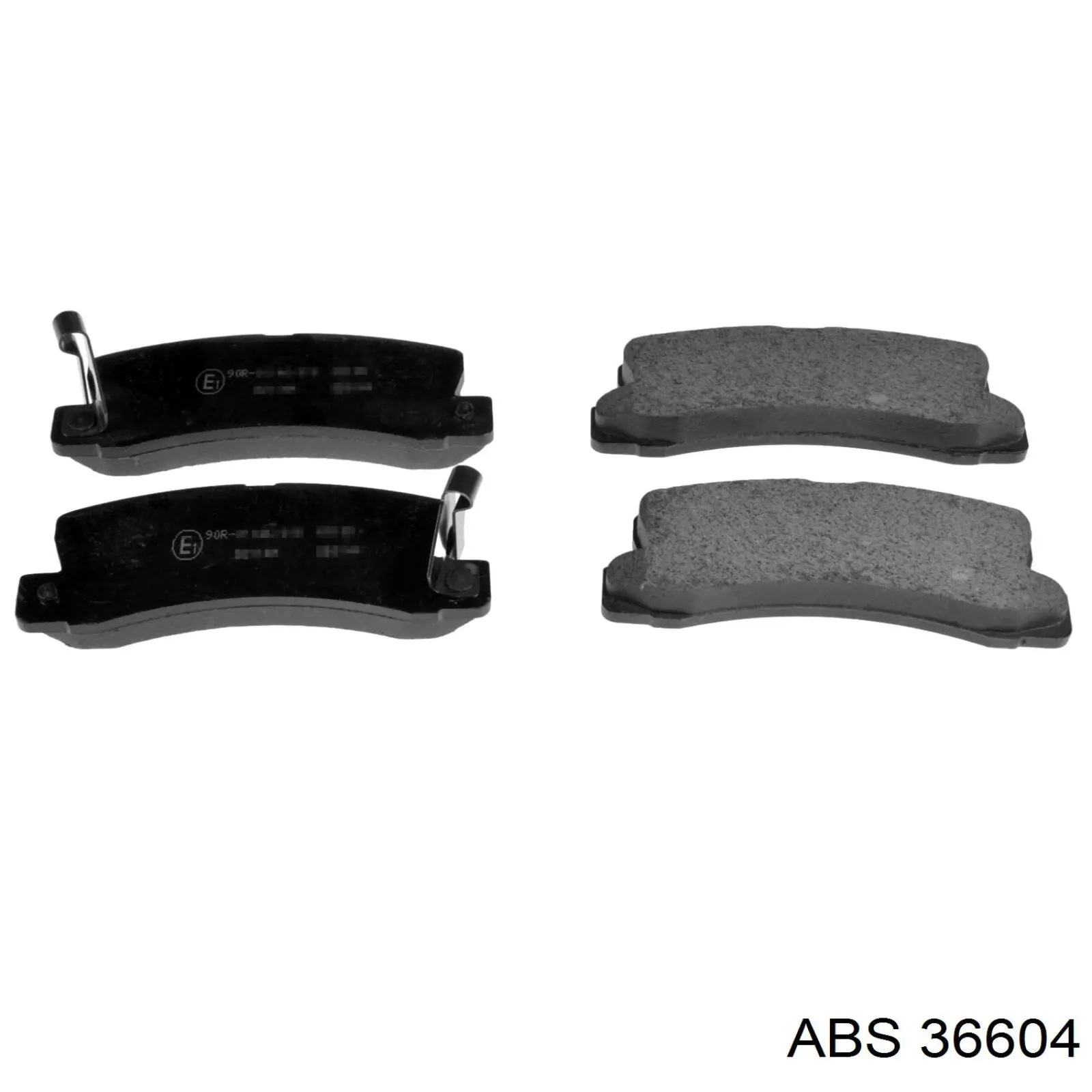 36604 ABS колодки гальмові задні, дискові