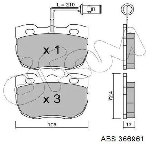 Передні тормозні колодки RTC5000 Land Rover