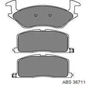 Колодки гальмівні передні, дискові 36711 ABS