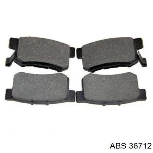 Задні гальмівні колодки ABS 36712 ціна, від 11.69 USD