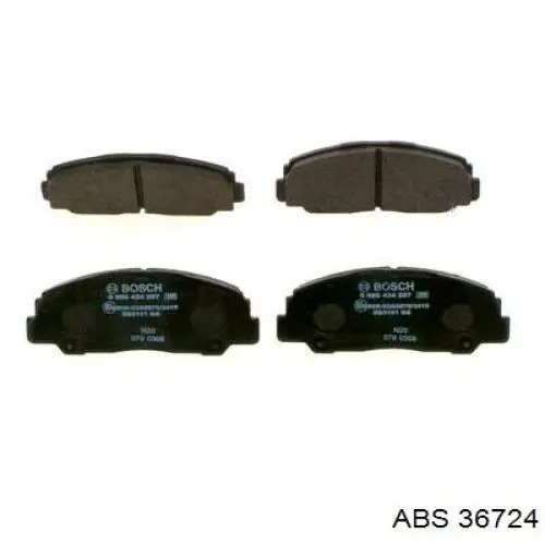 Гальмівні колодки ABS 36724 ціна, від 16.58 USD