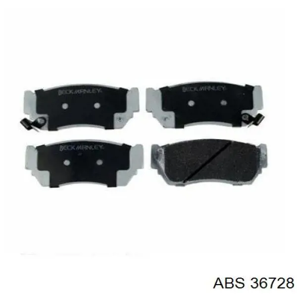 Гальмівні колодки ABS 36728 ціна, від 12.16 USD