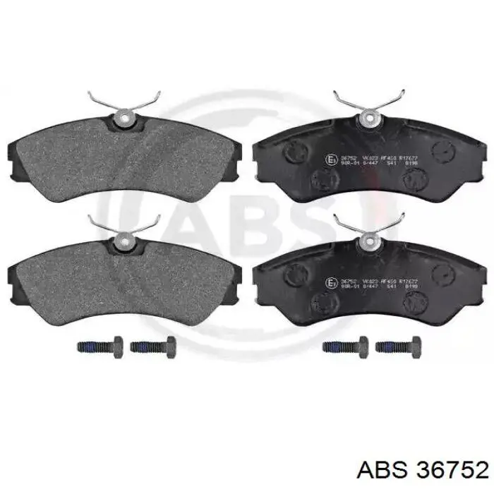 Купити 36752 ABS Колодки гальмівні передні, дискові