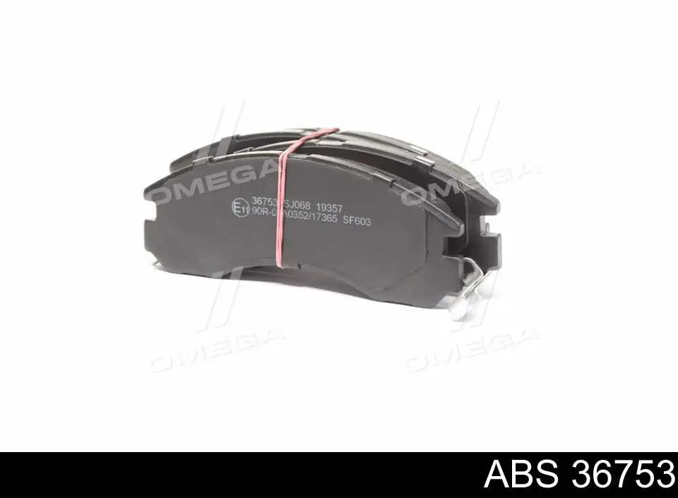 Купити 36753 ABS Колодки гальмівні передні, дискові