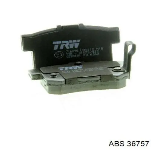 Задні дискові колодки ABS 36757