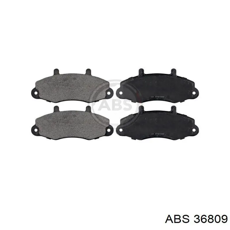 Гальмівні колодки ABS 36809 ціна, від 15.20 USD