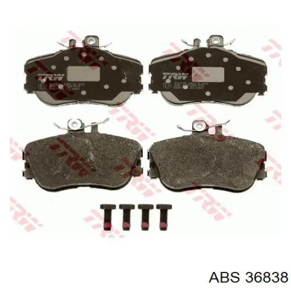 Гальмівні колодки ABS 36838 ціна, від 17.76 USD