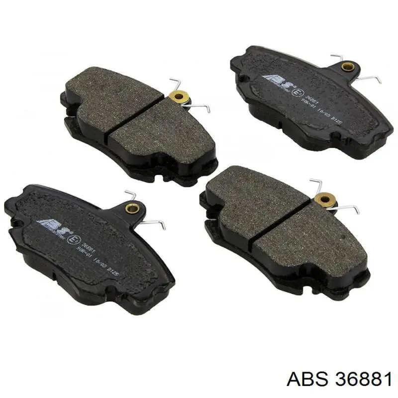 Гальмівні колодки ABS 36881 ціна, від 13.26 USD