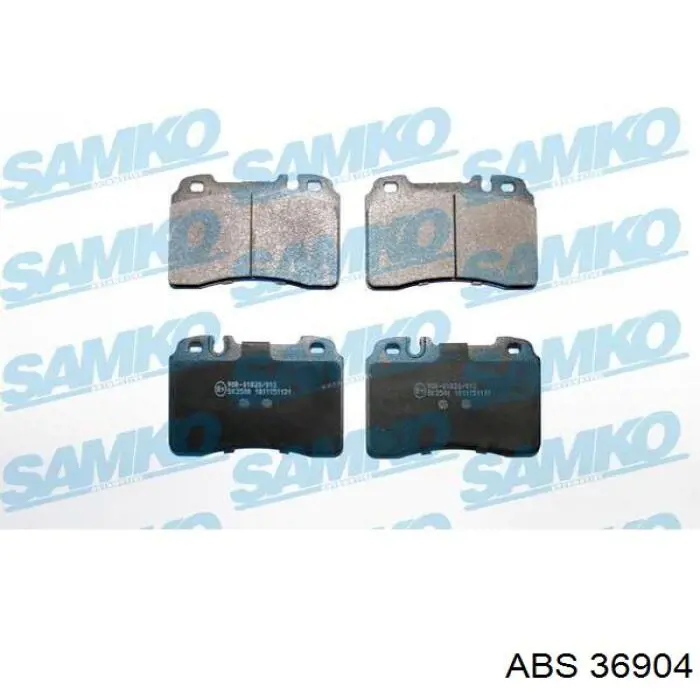 Гальмівні колодки ABS 36904 ціна, від 21.43 USD