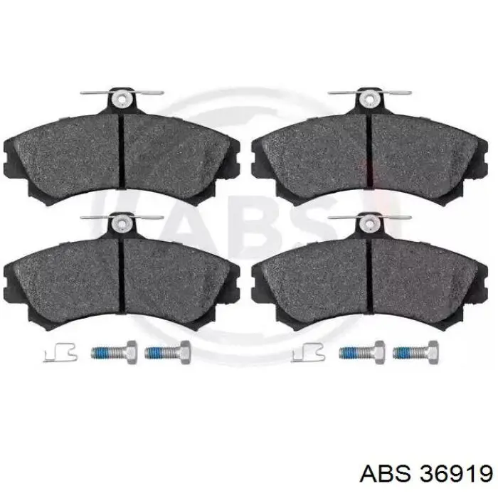36919 ABS колодки гальмівні передні, дискові