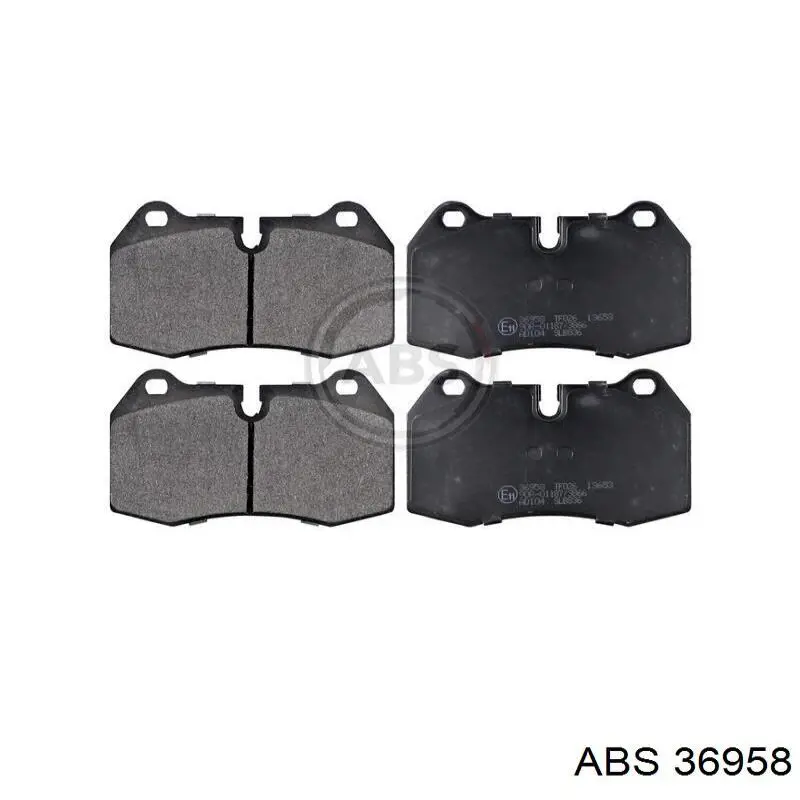 Тормозні колодки ABS 36958