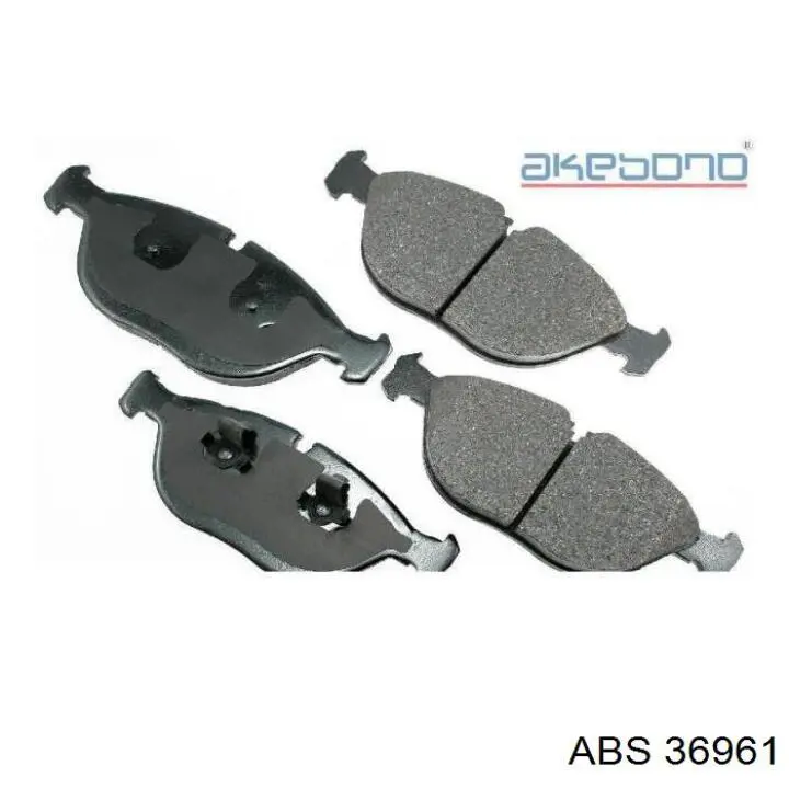 Гальмівні колодки ABS 36961 ціна, від 20.37 USD