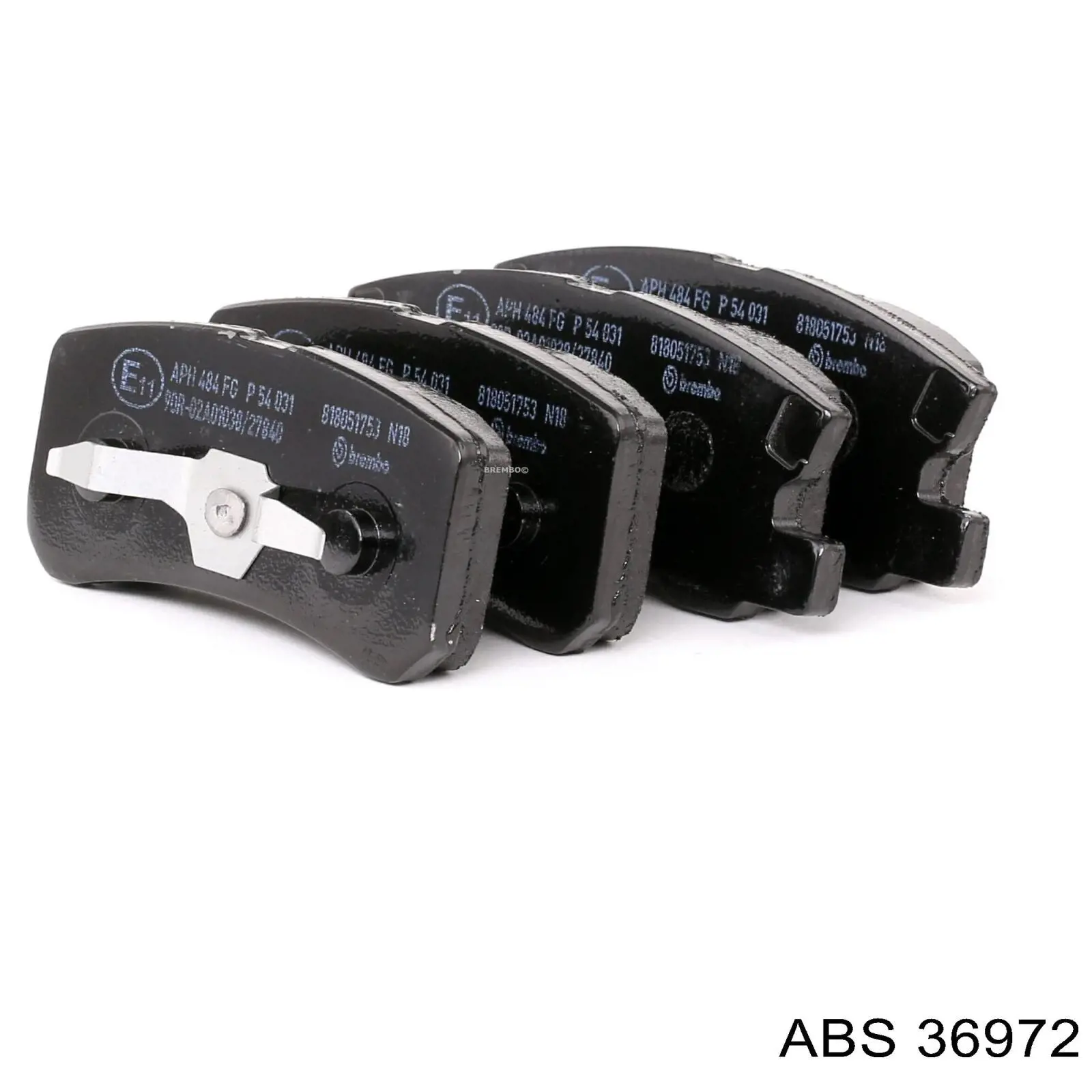Гальмівні колодки ABS 36972 ціна, від 16.55 USD