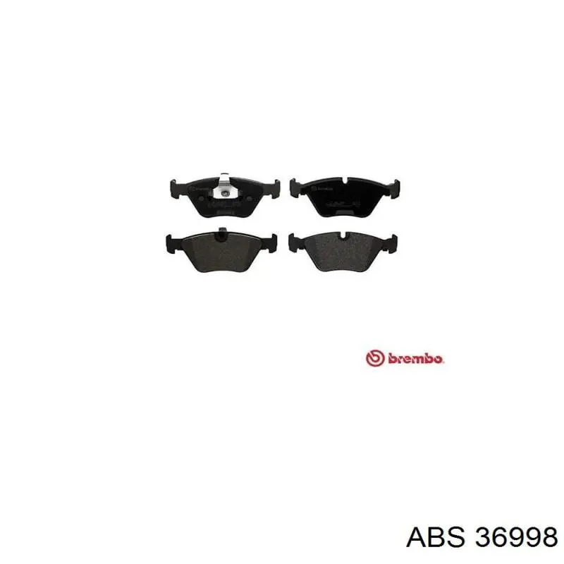 Купити 36998 ABS Колодки гальмівні передні, дискові