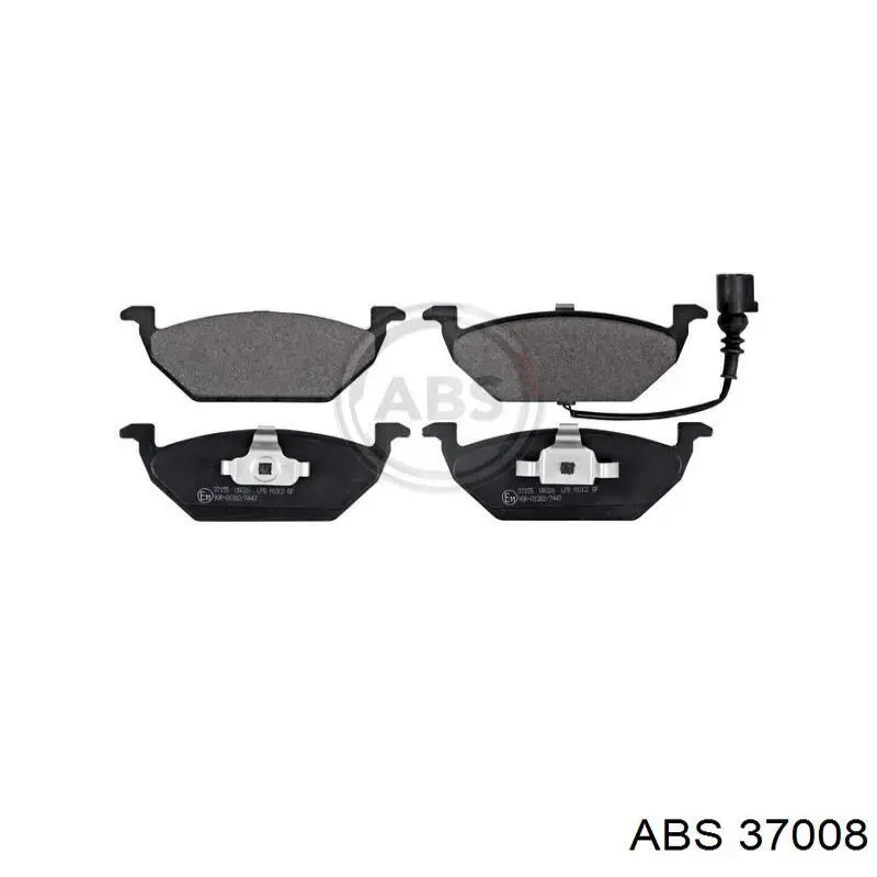 Тормозні колодки ABS 37008