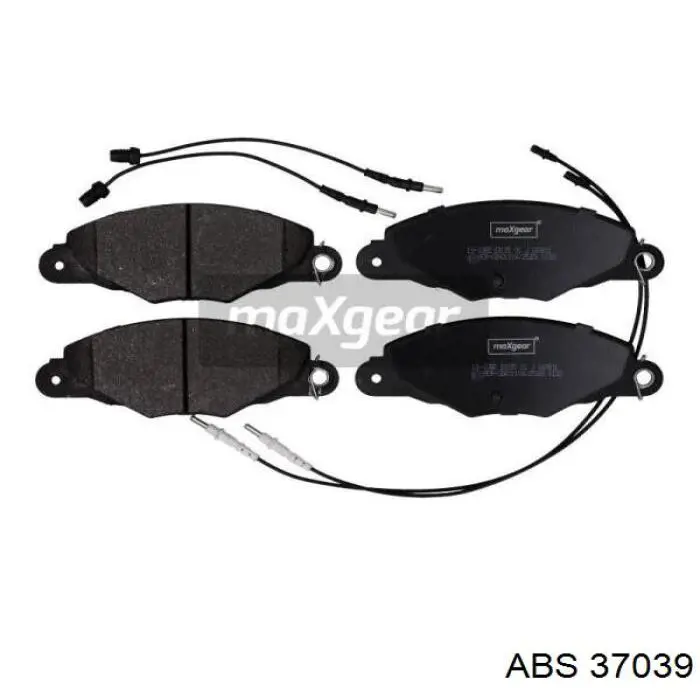 Гальмівні колодки ABS 37039 ціна, від 19.90 USD