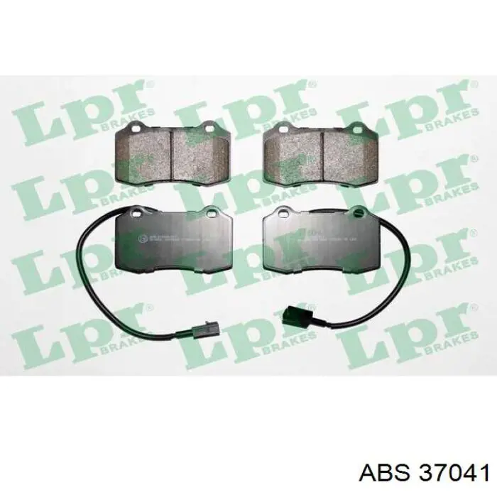 Гальмівні колодки ABS 37041 ціна, від 42.55 USD