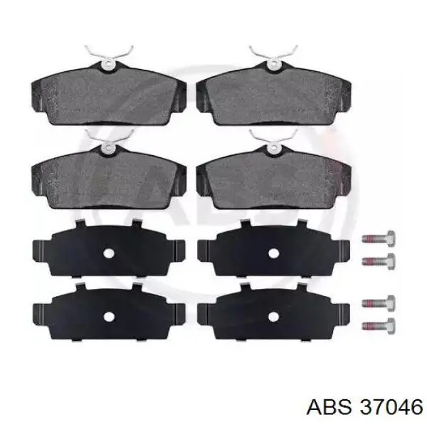 Гальмівні колодки ABS 37046 ціна, від 14.98 USD
