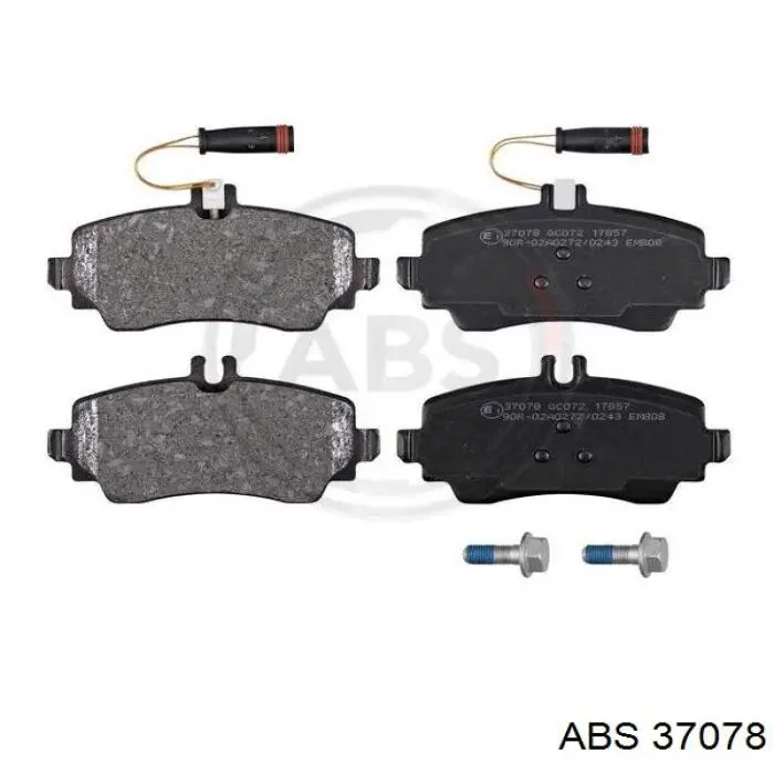 Гальмівні колодки ABS 37078 ціна, від 16.47 USD