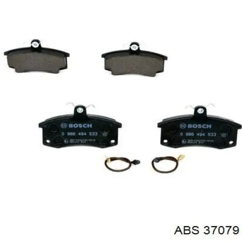 Гальмівні колодки ABS 37079 ціна, від 13.41 USD