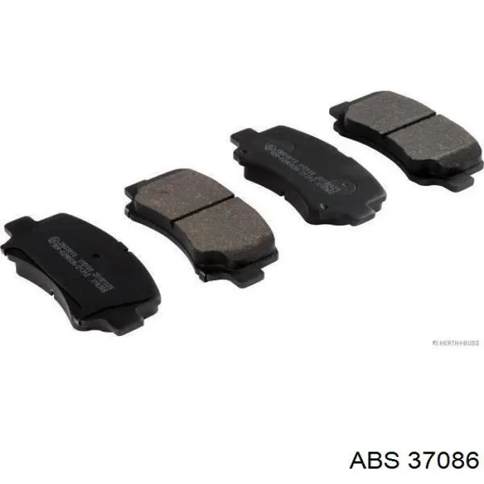 Купити 37086 ABS Колодки гальмівні передні, дискові