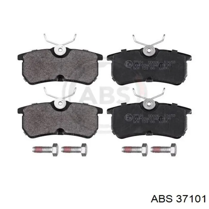 37101 ABS колодки гальмові задні, дискові