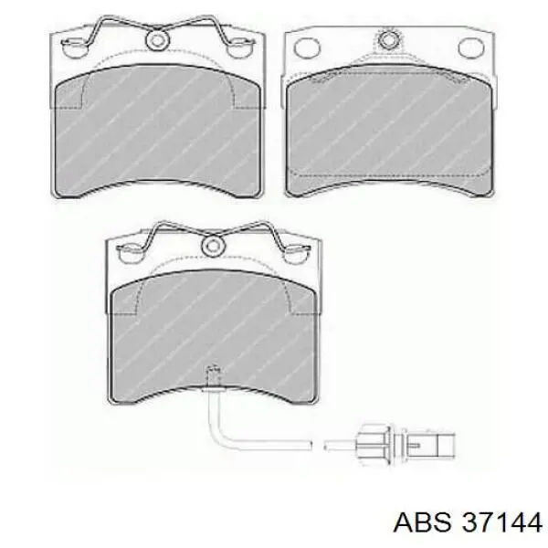 Купити 37144 ABS Колодки гальмівні передні, дискові