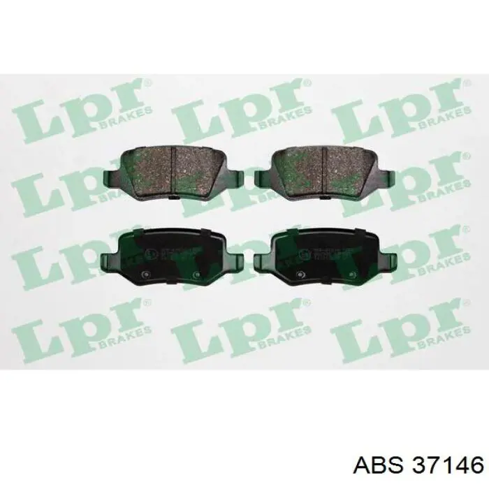 Купити 37146 ABS Задні колодки