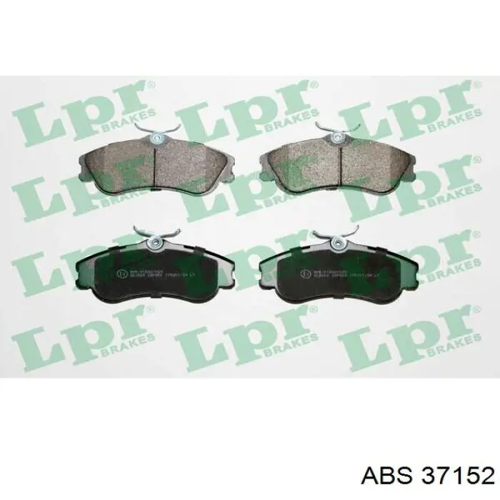 Купити 37152 ABS Колодки гальмівні передні, дискові