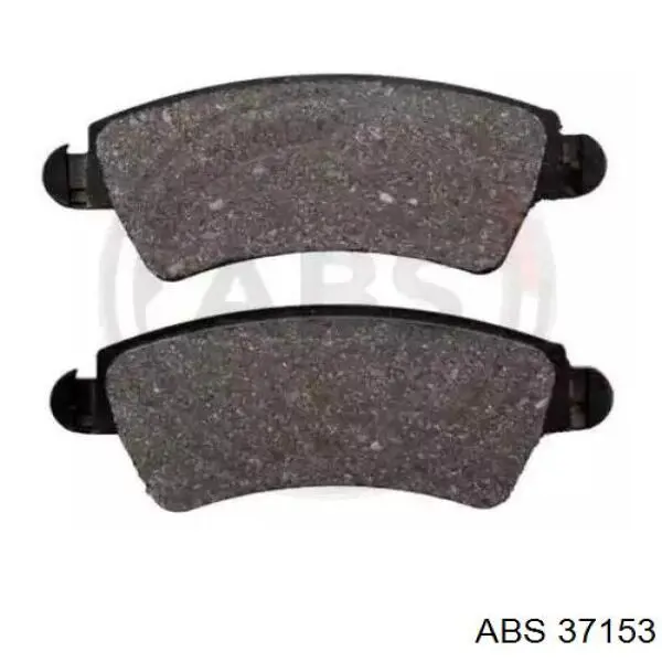Купити 37153 ABS Колодки гальмівні передні, дискові