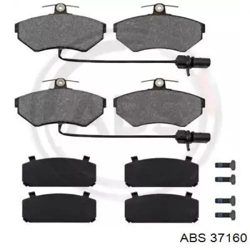 Гальмівні колодки ABS 37160 ціна, від 21.48 USD