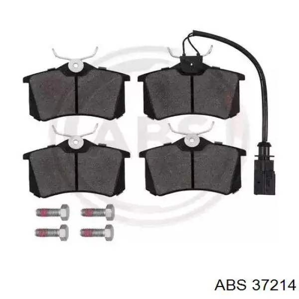 Задні гальмівні колодки ABS 37214 ціна, від 15.39 USD