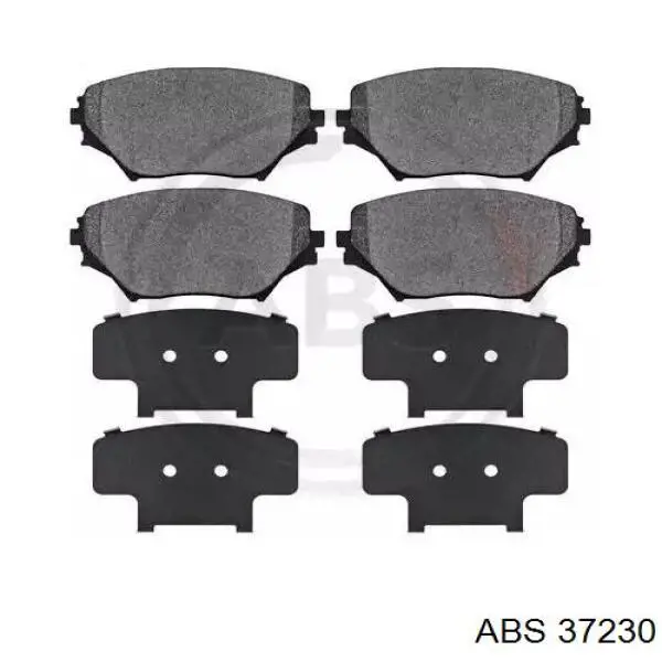 Колодки гальмівні передні, дискові 37230 ABS