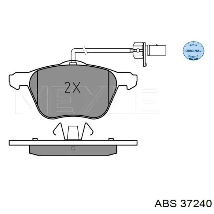 Гальмівні колодки ABS 37240 ціна, від 22.91 USD