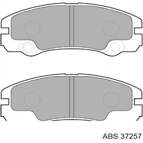 37257 ABS колодки гальмівні передні, дискові