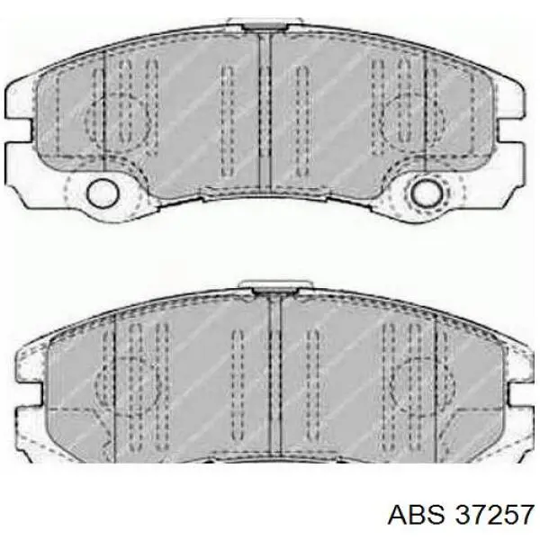 Купити 37257 ABS Колодки гальмівні передні, дискові