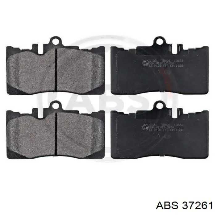 Гальмівні колодки ABS 37261 ціна, від 26.19 USD