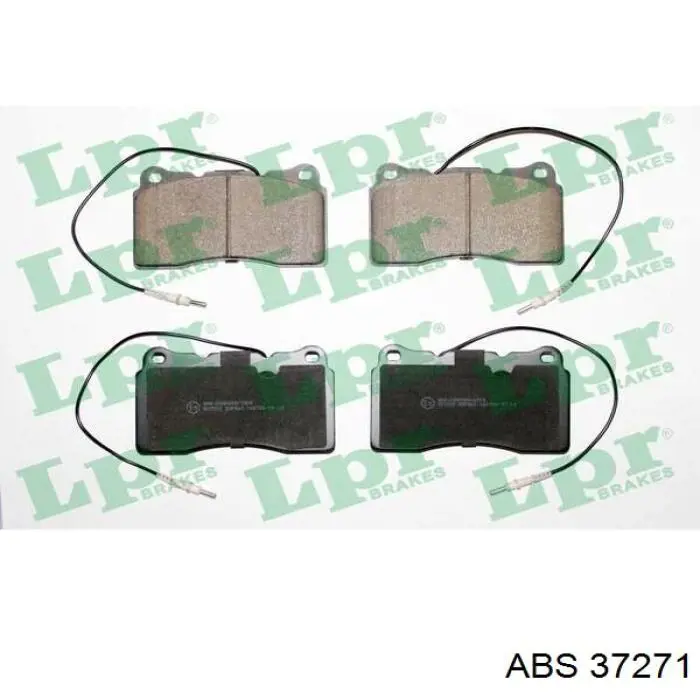 37271 ABS колодки гальмівні передні, дискові