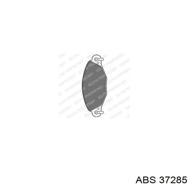 Передні тормозні колодки 37285 ABS