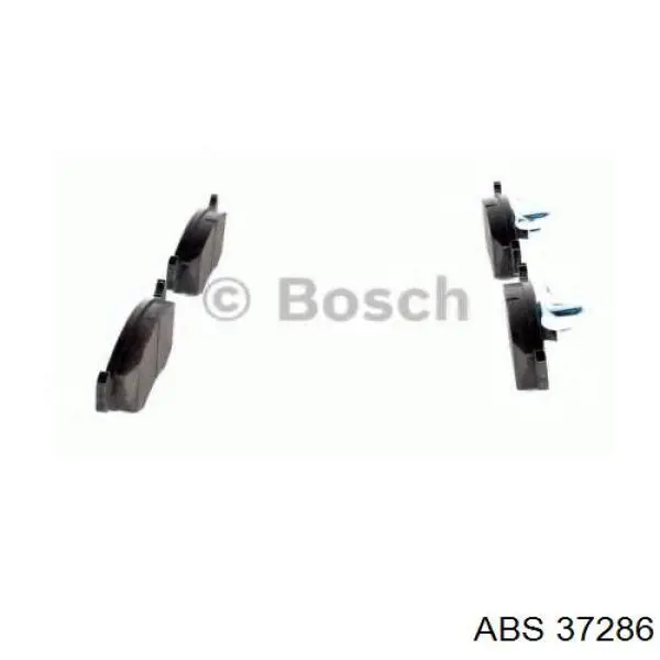 Передні тормозні колодки 37286 ABS