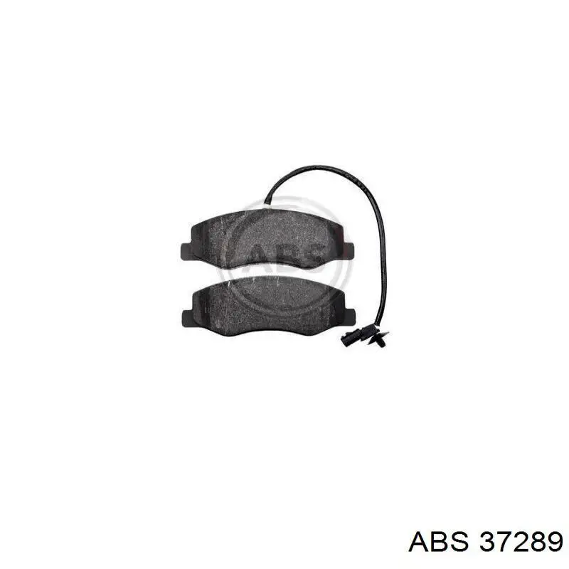 Задні гальмівні колодки 37289 ABS