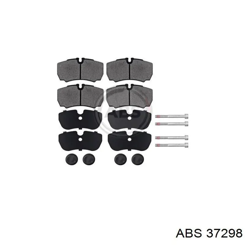 Задні гальмівні колодки 37298 ABS
