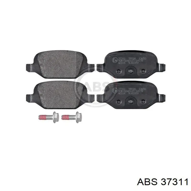 Купити 37311 ABS Задні колодки