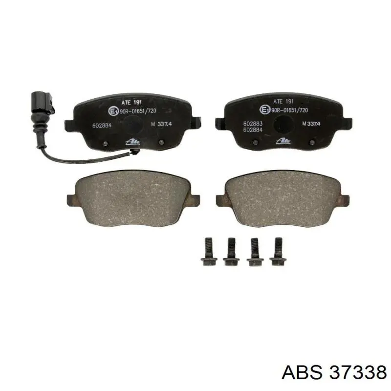 Гальмівні колодки ABS 37338 ціна, від 19.80 USD