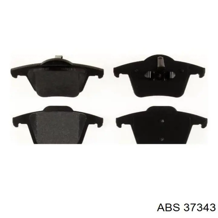 Задні гальмівні колодки ABS 37343 ціна, від 21.07 USD