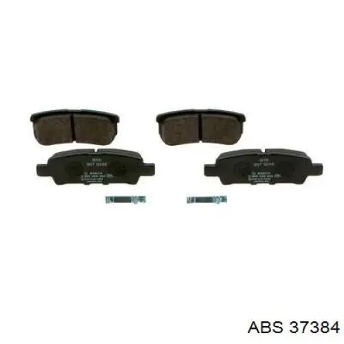 Задні гальмівні колодки ABS 37384 ціна, від 18.14 USD